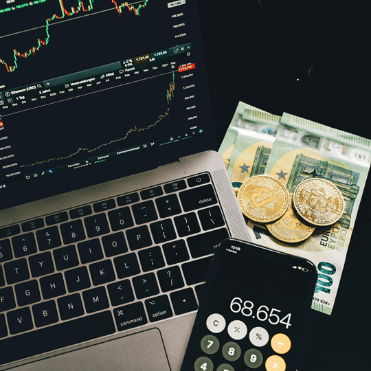 Gewinn Plus Illustration der Leistungsanalyse